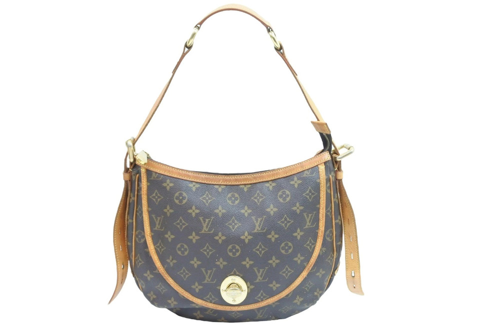 Louis Vuitton Monogram Tulum Shoulder Bag Brown Crossbody